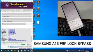 SAMSUNG A13 FRP LOCK BYPASS ANDROID 12