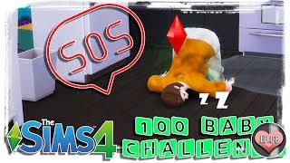 5 Kids, Single Mom, SEND HELP! - 100 Baby Challenge - Sims 4 - E. 08