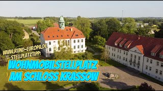 Wohnmobilstellplatz "Schloss Krassow" bei Wismar / Poel