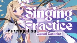 shiina mid week singing for a boost: gurenge lisa