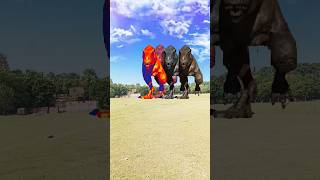 Big Dinosaur chase T-Rex chasing part- 873 #shorts #dinosaur #youtube #dinosaurs #youtubeshorts