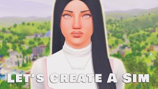 LET'S CREATE A SIM TOGETHER//THE SIMS 3