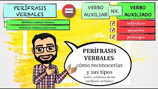 Perífrasis verbales (trucos para reconocerlas y sus tipos)