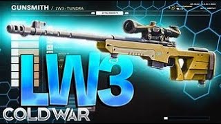 *FASTEST ADS* LW3 Tundra Quickscoping Class Setup in Black Ops Cold War