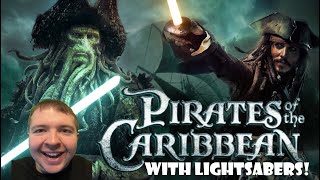 Pirates Of The Caribbean With Lightsabers - REACTION