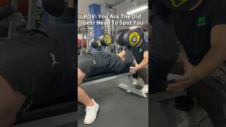 POV: You Ask A Random To Spot You 😂 #gym #viral #funny #shortvideo #shorts #bodybuilding #aesthetic