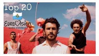 Top 20 | Eurovision Liverpool 2023 | so far | from Mexico (🇸🇲)