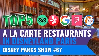 Top 5: die fünf besten Restaurants mit Tischbedienung im Disneyland Paris | Disney Parks Show