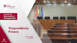 Comisión de Economía y Presupuestos - VICEPRESIDENCIA PRIMERA - 13/11/2023