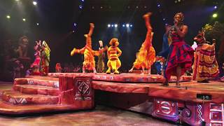 Festival of the Lion King at Animal Kingdom Walt Disney World in Bay Lake, Florida on 06-16-2017