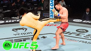 🐲 UFC5 Bruce Lee vs Petr Yan UFC 5 - Real Match 🐲