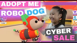 Roblox Adopt Me Robo Dog Cyber Sale