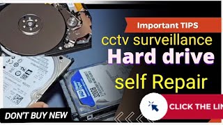 cctv hard drive not working