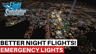 MSFS | EMERGENCY LIGHTS | ADD REALISM TO MSFS