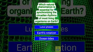 🌍🌓 Earth's Hidden Power: The Key to Your Body's Rhythm! 🤯⏰ #ChronoBiology