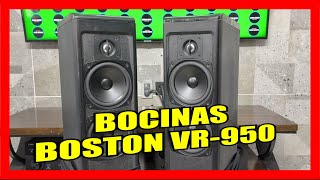 Bocinas BOSTON ACOUSTIC VR-950 (video de funcionamiento para su venta)