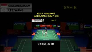 😎KEVIN BANTAII JUARA OLIMPIADE! Pertarungan paling epic badminton kevin markus sah2bb