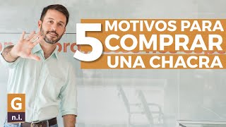 5 Motivos por el cual comprar una chacra