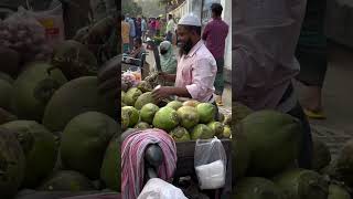 How to Clean Coconuts, in Pakistan.