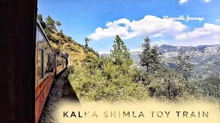 Most beautiful train route in India, Kalka to Shimla