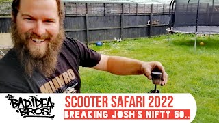 Scooter Safari - Episode 02 - Breaking Josh's Nifty 50.. | Honda Nifty 50 | New Zealand