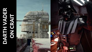 Star Wars Battlefront II Darth vader on crait!