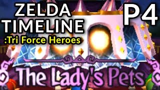 Zelda Timeline: Tri Force Heroes Part 4 The LADY'S Pet