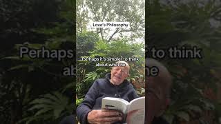 Love’s Philosophy narrated by Christopher Burn