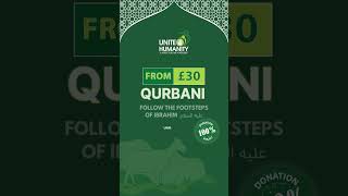 Perform Your Qurbani with Unite 4 Humanity – 100% Donation Policy