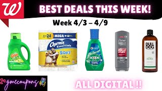 Best Walgreens Deals - Only DIGITAL COUPONS!! || (4/3-4/9)