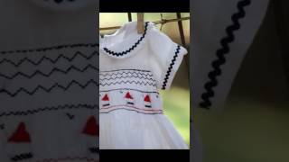 Hand Embroidery Baby Dress | Tara Baby Shop