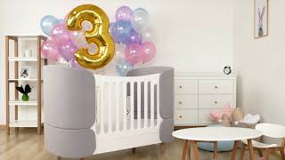 SoftDream 6in1 Babybett - Kinderbett