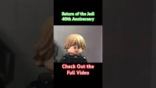 Beginning of the Duel Return of the Jedi 40th Anniversary #starwars #shorts #viral #lego