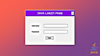 Building a login page with database connectivity in Java