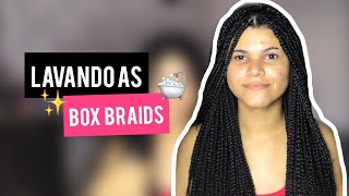 COMO LAVAR TRANÇAS BOX BRAIDS | Joanny Nascimento