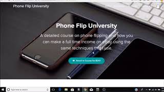 $50 DOLLARS OFF MY PHONE FLIPPING COURSE!!