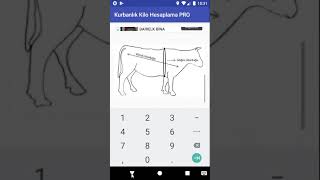 [Yeni İnceleme] Kurbanlık Kilo Hesaplama ve Pay Bölüştürme Android Uygulama Tanıtımı v2
