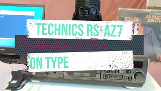 Technics RS-AZ7 cassette deck recording on Maxell UR, Fuji DR, BASF FE 1, EMTEC Sound 1, TDK D