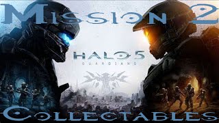 Halo 5: Guardians All Mission 2 (Blue Team) Collectable Locations