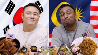 FOOD SWAP: Korean Food & Malaysian Food