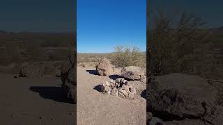 View of the Sonoran Desert from Vulture City Mine #GhostTown #VultureCity #ArizonaDesert