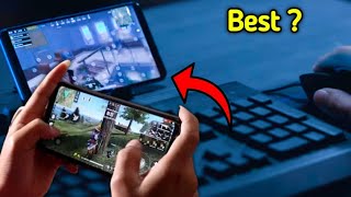 Play with keyboard and mouse on mobile vs play with mobile . Best Option? #shamyt