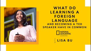 What do learning a foreign language and becoming a ted speaker have in common?