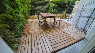 REZ DE JARDIN NEUILLY SUR SEINE DOUBLE TERRASSE ENSOLEILLEE SUNNY GARDEN LEVEL LAURENT FERY