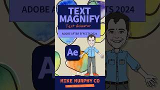 Magnifying Text Animator in After Effects