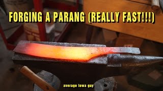 Forging a Parang (Really Fast!!!)