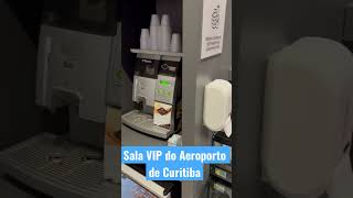 Sala VIP do Aeroporto de Curitiba #shorts #salavip #vip #loungekey #lounge