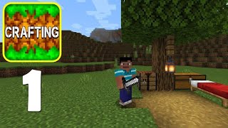 Crafting and Building Survival Part 1 || Update Crafting and Building  Crafting and Building village