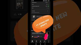 Y T STUDIO new update | #yt #ytstudio #update #trending #share #latest #youtube #viralshort #fyp