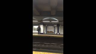 MBTA Blue Line Arriving